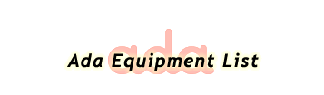 Equipment List