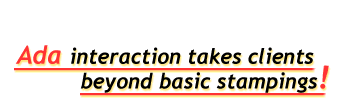 ADA Interacts with Clients